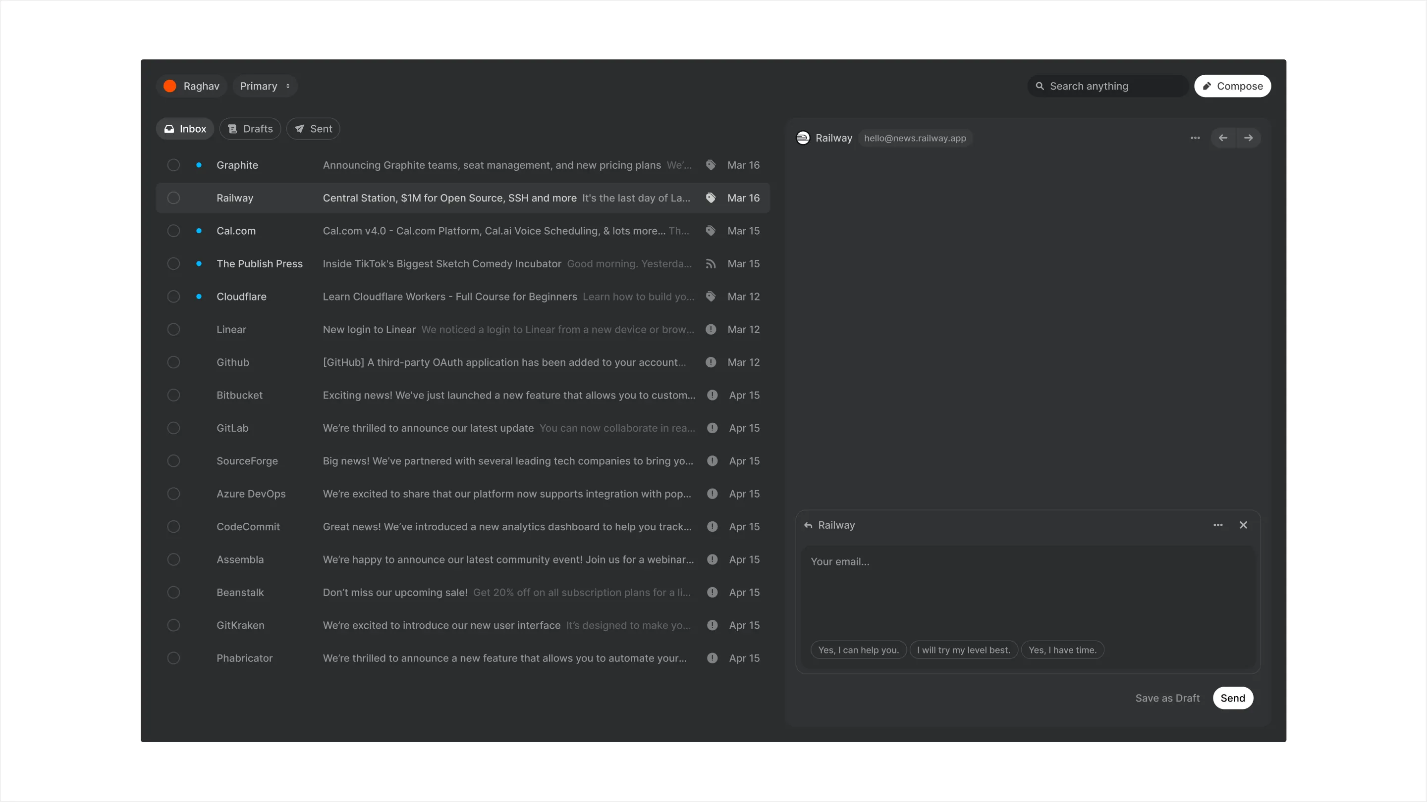 zero email design work, image 1 of 2